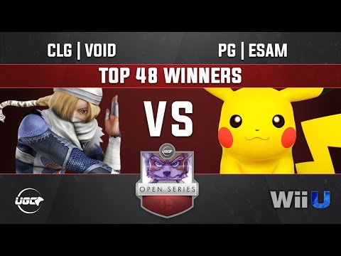 UGC Smash 4 WINNERS TOP 48 - CLG | VoiD (Sheik) vs PG | ESAM (Pikachu)