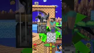 カズヤは2度刺す #スマブラ #スティーブ #steve #supersmashbros