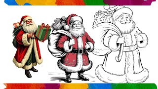 Christmas Coloring Sheet – Fun & Printable Holiday Coloring Pages for Kids and Adults