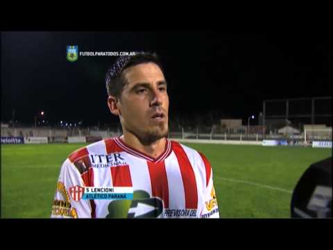 "Un punto importantísimo". Santamarina 1 - Atl. Paraná 1. Fecha 32. Primera B Nacional 2015. FPT.