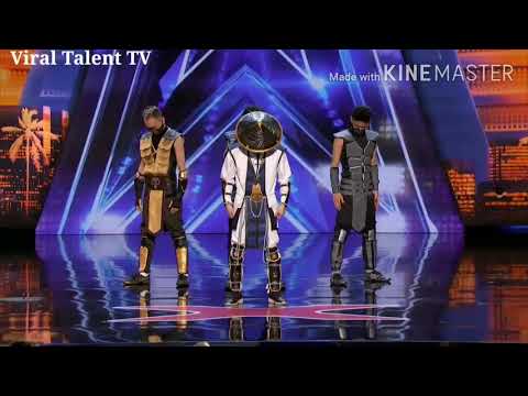WOW!!! Epic Dance Crew Delivered Mortal Kombat X street fighter-America's got talent 2019