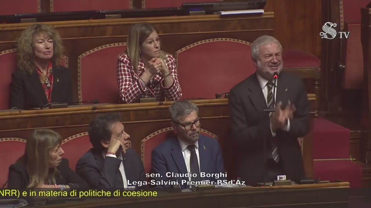 BORGHI: "L'ITALIA PAGA I CALZINI A DOMBROVSKIS, PAGHIAMO INTERESSI PER RICEVERE I NOSTRI SOLDI"