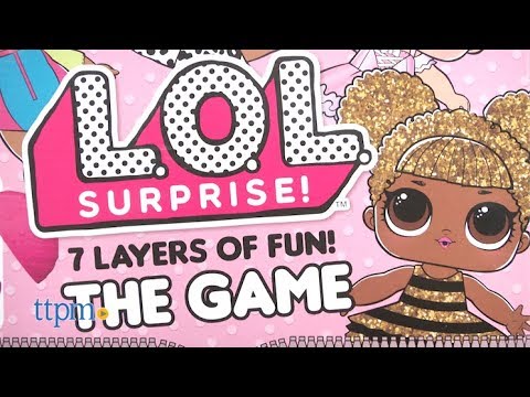 LOL SURPRISE Games Spin Master Настольная игра