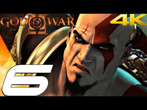 God of War 2 HD - Gameplay Walkthrough Part 6 - Euryale Boss Fight [4K 60FPS]