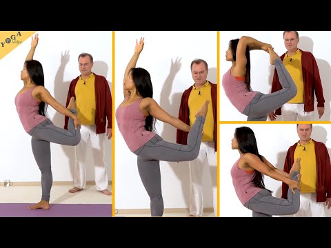 Verschiedene Handhaltungen im Yoga Tänzer Natarajasana - Yoga Asana Lexikon