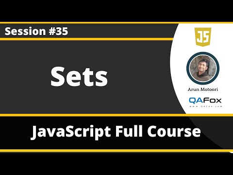 Sets In Javascript Javascript For Beginners Part 35