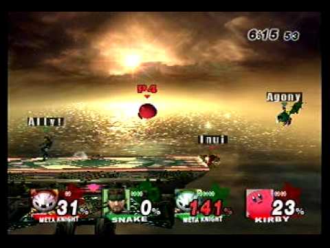 Ally(Snake)+Atomsk(MK)vs. ChuDat(Kirby)+Inui(MK) 3
