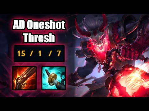 Literal One-shot AD Thresh - Thresh Top vs Garen - League of Legends Replay Commentary
