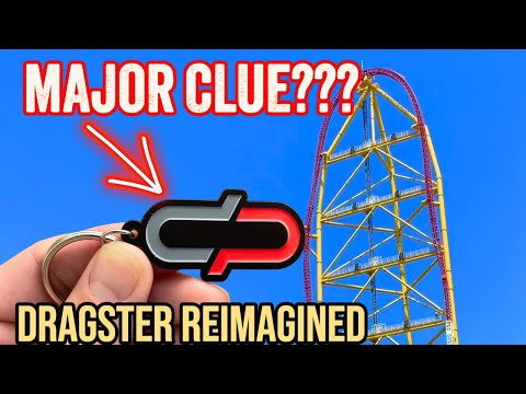 What Does This CEDAR POINT Keychain Mean for DRAGSTER REIMAGINED in 2024?!