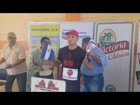 Rueda and Osorio comply with the scale in Managua.