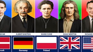 Greatest Physicists From Different Countries