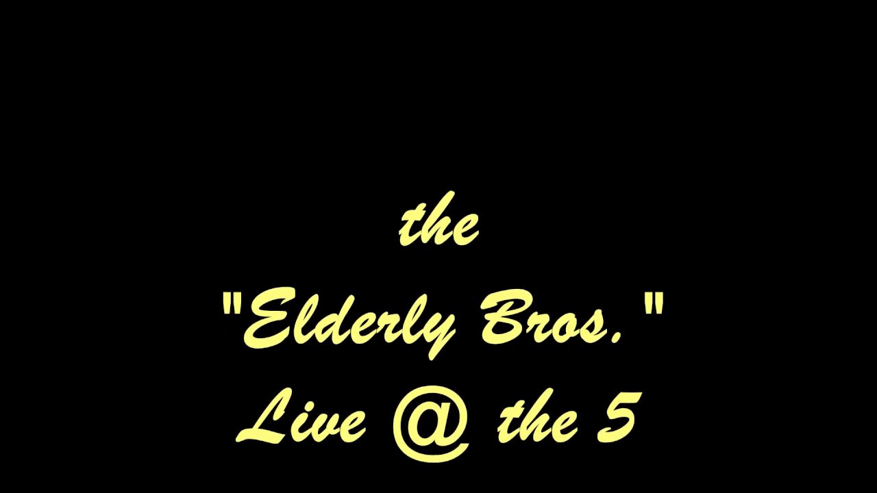 Promotional video thumbnail 1 for The Elderly Bros.