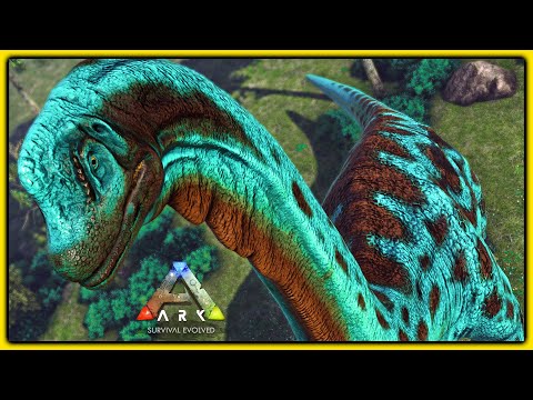 Taming The Colossal Brachiosaurus! - Ark - Caballus Map - Ep 37