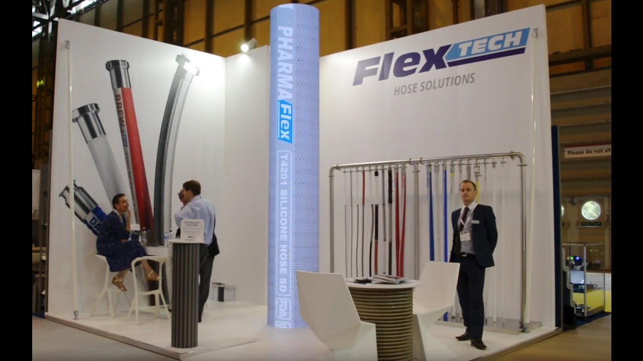 Flextech Hose Stand Build - PPMA Total Show 2016