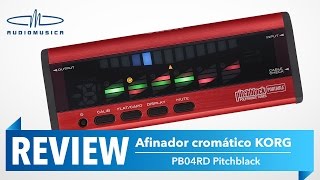 Video thumbnail for REVIEW / Afinador cromático Korg Pitchblack PB04RD by Audiomusica