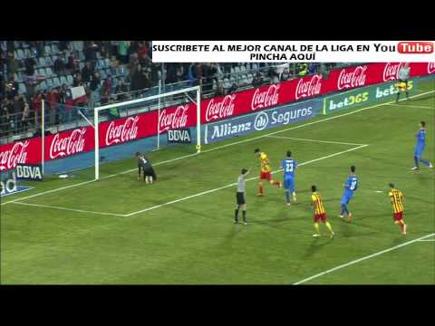 Getafe vs FC Barcelona 2-5 Gol Fabregas Jornada 17 2013/2014 - AllGoalsLFP