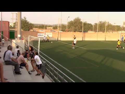Gol Miguel Ángel. UD Pla de na Tesa 6 - Sta Mónica 0. Amistoso Cadete 18/19