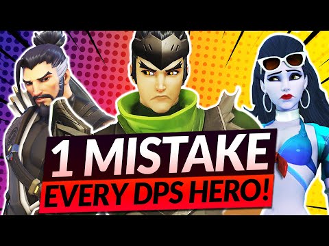 1 MISTAKE YOU'RE MAKING on Every DPS Hero (Pro Tips!) - Overwatch 2 Guide