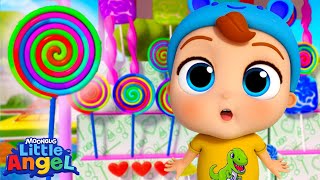 Download lagu 🔴 LIVE Lollipop Song   More!! 🍭 Sing Along | Little Angel Kids Songs mp3