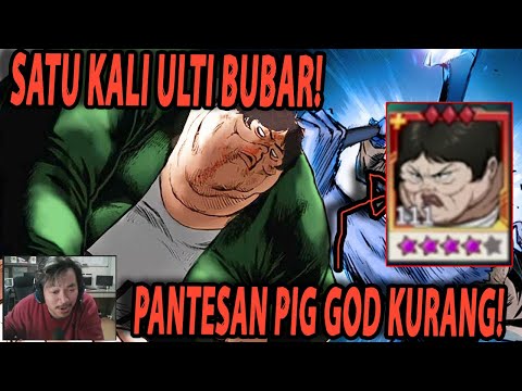 🔥🔥MAU SHOWCASE PIG GOD SSR+ EHH MALAH TERBANTAI!! - ONE PUNCH MAN:The Strongest
