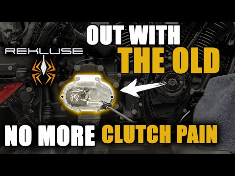 Rekluse Slave Cylinder and Harley Clutch Service