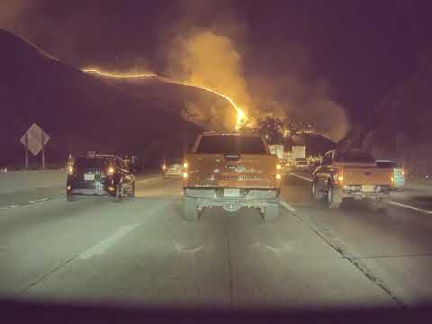 grape vine fire front 06/27/2021