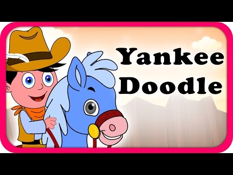 Yankee Doodle Doo Lyrical Video | English Nursery Rhymes Full Lyrics For Kids & Children