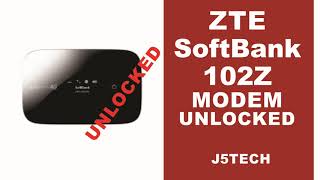 How to Unlock ZTE SoftBank 102Z Modem/Router