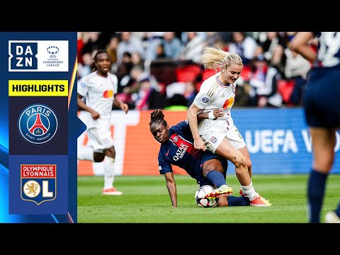 HIGHLIGHTS | PSG vs. Olympique Lyonnais (UEFA Women's Champions League 2023-24 Semifinal Second Leg)