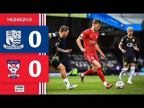 📺 Match Highlights | Southend United 0-0 York City | 2025/26