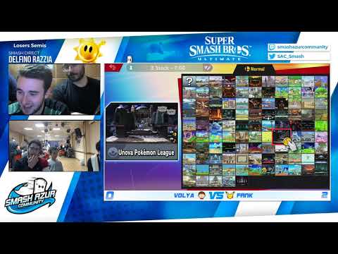 Delfino Razzia Ultimate - Singles - Volya (Villageois, Marie) VS FRNK (Pikachu) - Losers R1 Top 8