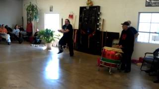 Sifu Stephens Sombogin with Master Gin Foon Mark