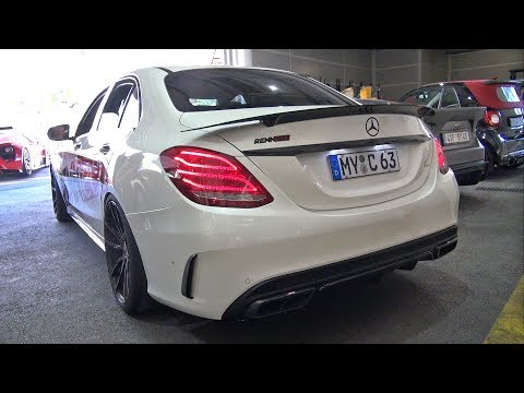725HP RENNtech Mercedes-AMG C63S - LOUD ACCELERATIONS!