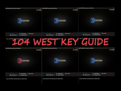Shoreline 104 West Key Guide | Escape from Tarkov