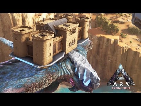 Ark: Extinction - Desert Titan Sand Castle (Speed Build)
