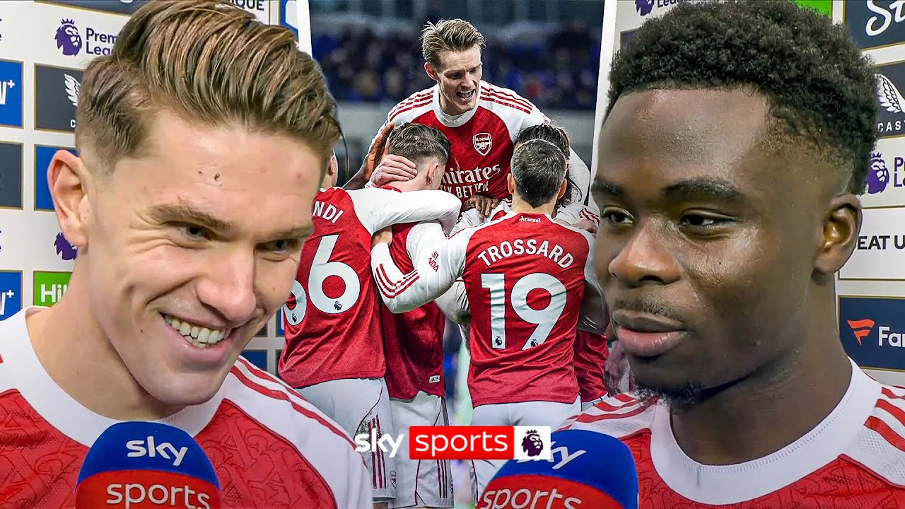 "We are in charge now." | Bukayo Saka & Viktor Gyokeres on Arsenal's title ambitions
