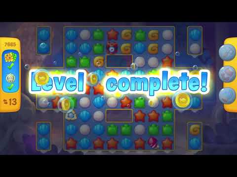 Fishdom  Level 7661 - 7670 (First Try) 🐡