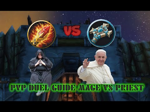[Classic WoW] Mage v Priest 1v1 Guide