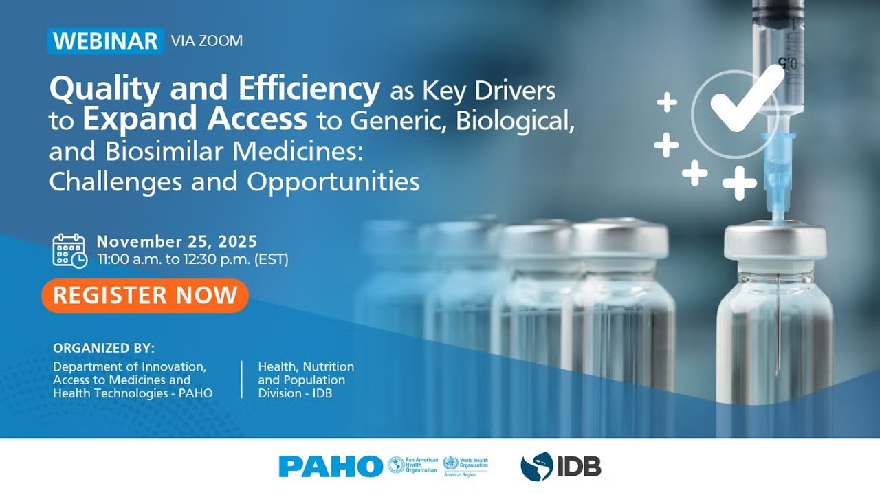 Quality & Efficiency as Key Drivers to Expand Access to Generic, Biological, & Biosimilar Medicines