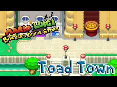 Short Break in Toad Town - Mario & Luigi: Bowser's Inside Story OST Remastered