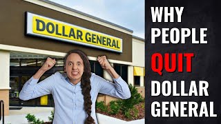Why People are Quitting Their Job at DOLLAR GENERAL