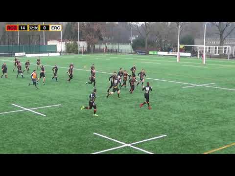 RCG 4XV - CL Dragons / ERC '69 1 | 20 januari 2019 | 40 - 0 | Samenvatting