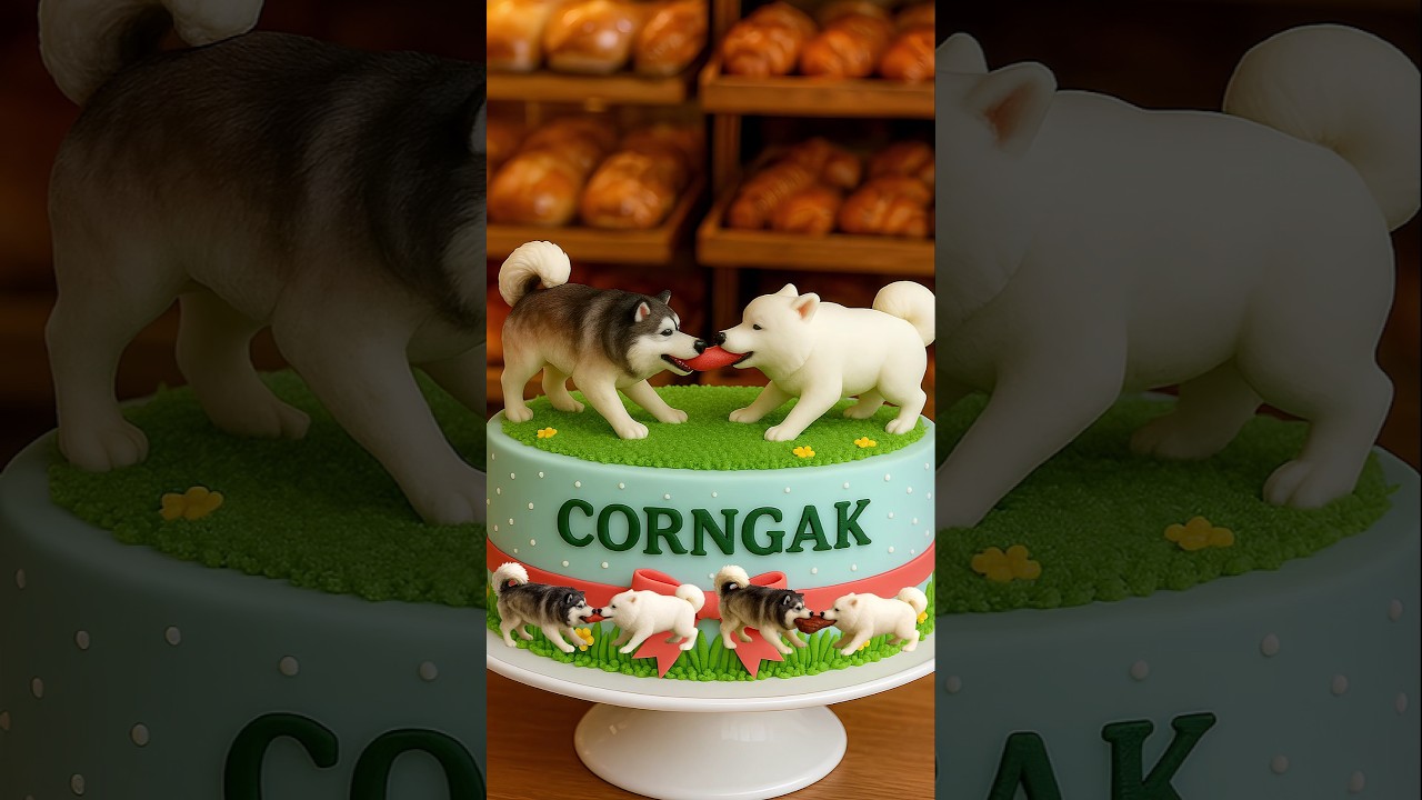 Unboxing Tug of War Dusty Douglas Cute Dogs - which picture is correct?