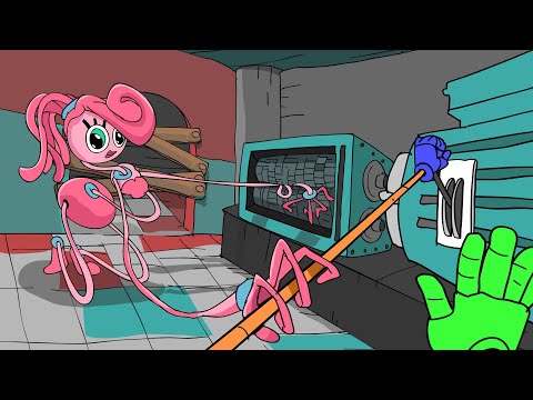 MOMMY LONG LEGS still alive with GRINDER /POPPY PLAYTIME Chapter 2 Animation