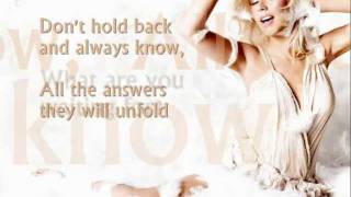 Christina Aguilera - Soar (Lyrics)