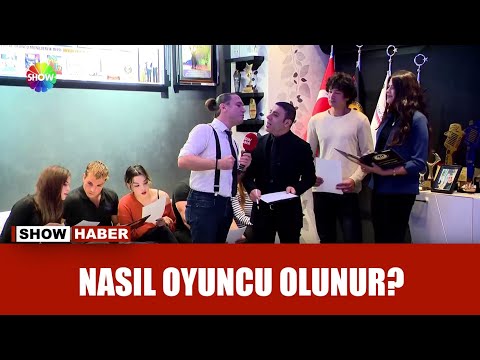 Oyuncu olmak isteyenler ne yapmalı?