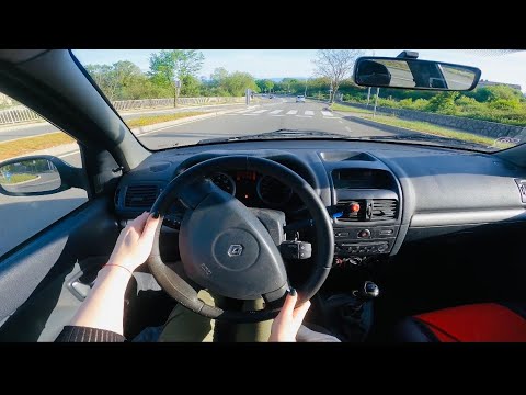2004 Renault CLIO 1,2 16V {55kW} TEST DRIVE (POV)