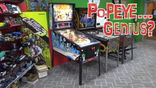 The Story Behind Python Anghelo's Popeye Saves The Earth Pinball Machine - Artist's Concept