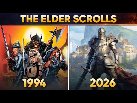 Evolution Of The Elder Scrolls Games [1994-2025]