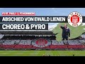 FC St. Pauli: CHOREO, PYRO & ABSCHIED von EWALD LIENEN (16.07.2022)